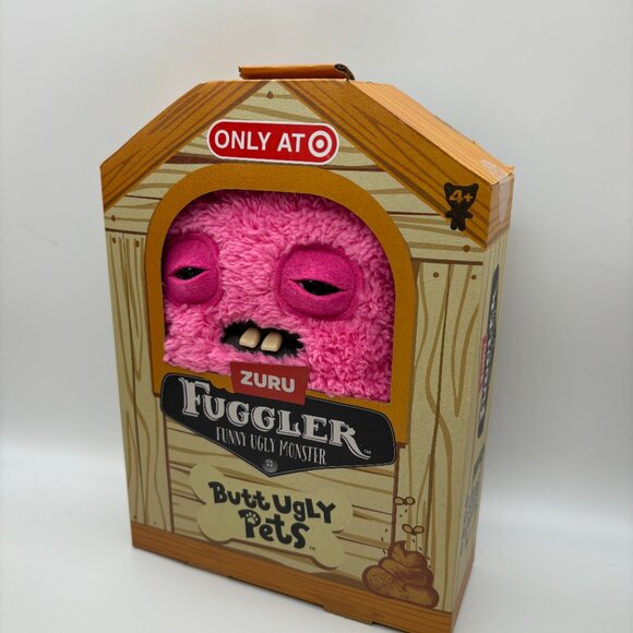 Fuggler Butt Ugly Pets RABID RABBIT Bunny Funny Ugly Monster Collectible Plush - Picture 1 of 2